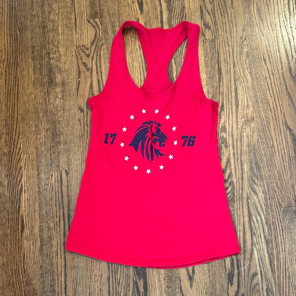 🌸 5/$25 Sale 🌸 Red Graphic Racerback Tank Top